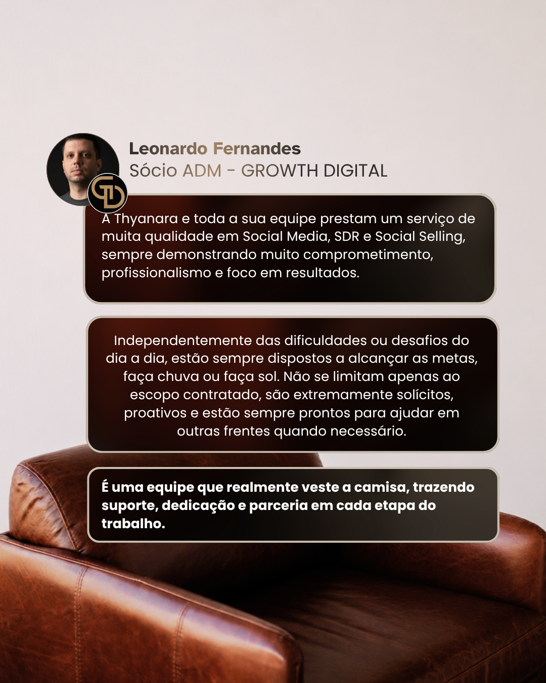 Depoimento de Leonardo Fernandes